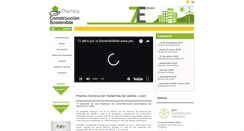 Desktop Screenshot of premioconstruccionsostenible.es